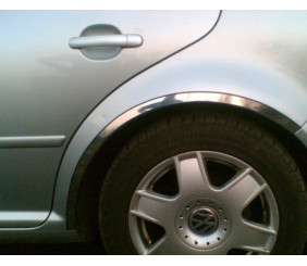 Накладки на арки (4 шт, нерж) 2013-2016 для Dacia Sandero рр