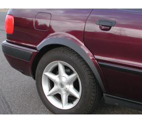 Накладки на арки (4 шт, чорні) для Ауди 80/90 1987-1996 рр