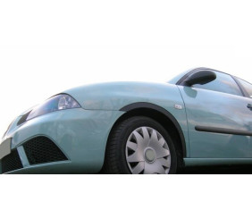 Накладки на арки (4 шт, чорні) для Seat Ibiza 2002-2009 рр