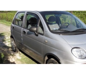 Накладки на арки (4 шт, чорні) для Daewoo Matiz 1998-2008 рр