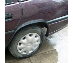 Накладки на арки (4 шт, чорні) для Opel Vectra A 1987-1995 рр