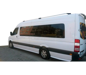 Бокові пороги Спорт (під фарбування) Середня база (L2) для Mercedes Sprinter W906 2006-2018 рр