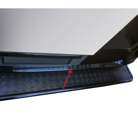 Накладка на бампер задній (Omsa, нерж.) для Mercedes Sprinter W906 2006-2018 рр