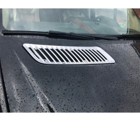 Накладка на охолодження (2 шт., ABS) для Mercedes Sprinter W906 2006-2018 рр