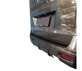 Накладка на задній бампер V1 (під фарбування) для Mercedes Vito/V-class W447 2014- рр