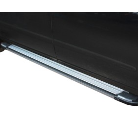 Бокові пороги Rainbow (2 шт., Алюміній) Довга база для Mercedes Viano 2004-2014 рр