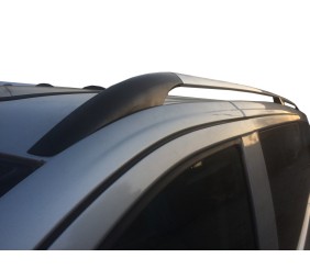 Рейлінги Хром CAN Оригінальний дизайн (метал. ніжки) Довга база (EXTRALONG) для Mercedes Vito W639 2004-2014 рр