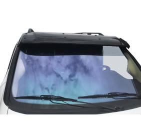 Козирьок на лобове скло (чорний глянець, 5мм) для Mercedes Vito W638 1996-2003 рр