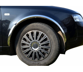 Накладки на арки (4 шт, нерж) для Ауди A4 B6 2000-2004 рр