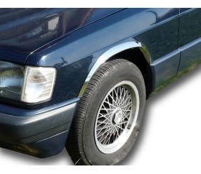 Накладки на арки 1988-1993 (4 шт, нерж) для Mercedes W201 (190) рр