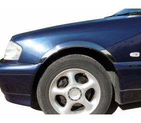 Накладки на арки (4 шт, нерж) для Mercedes C-class W202 1993-2001 рр
