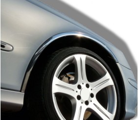 Накладки на арки (4 шт, нерж) для Mercedes E-сlass W211 2002-2009 рр