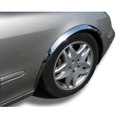 Накладки на арки (4 шт, нерж) для Mercedes S-сlass W220 1998-2005 рр