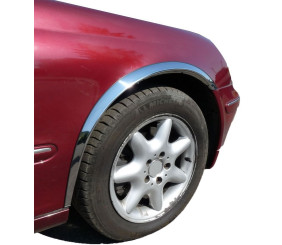 Накладки на арки (4 шт, нерж) для Mercedes C-class W203 2000-2007 рр
