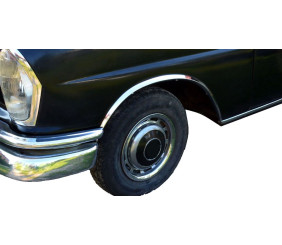 Накладки на арки (4 шт, нерж) для Mercedes W108 1965-1972 рр
