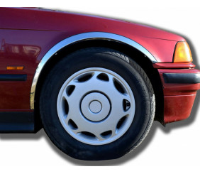 Накладки на арки (4 шт, нерж) для BMW 3 серія E36 1990-2000 рр