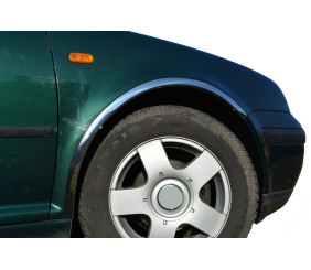 Накладки на арки (4 шт, нерж) для Volkswagen Golf 4 1997-2006 рр