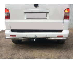 Задні куточки AK003 (2 шт., нерж) для Volkswagen T5 2010-2015 рр