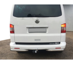 Задні куточки AK003 (2 шт., нерж) для Volkswagen T5 Caravelle 2004-2010 рр