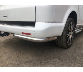 Задні куточки AK003 (2 шт., нерж) для Volkswagen T6 2015-2024 рр