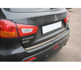 Кромка багажника (нерж.) Carmos - Турецька сталь для Mitsubishi ASX 2010-2023 рр