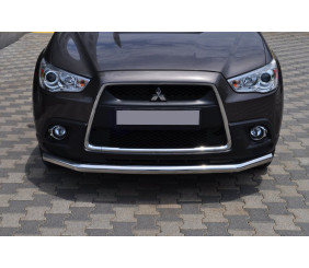Передній захист ST008 (нерж.) для Mitsubishi ASX 2010-2023 рр