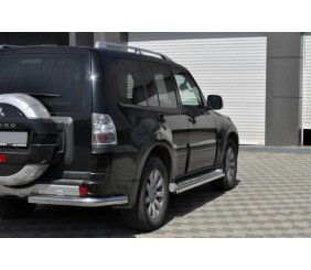 Задня дуга AK003 (нерж.) для Mitsubishi Pajero Wagon IV 2006-2021 рр