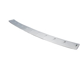 Накладка на задній бампер Carmos (нерж.) для Skoda Rapid 2012-2019 рр