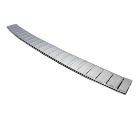 Накладка на задній бампер Carmos (нерж) для Skoda Kamiq 2019- рр