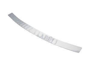 Накладка на задній бампер Carmos V1 (нерж) для Volkswagen Caddy 2015-2020 рр