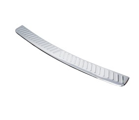 Накладки на задній бампер SW (Carmos, сталь) 1996-2000 для Volkswagen Passat B5 рр