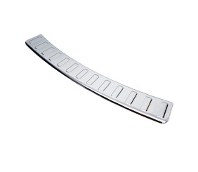 Накладка на задній бампер Carmos (нерж) для Mercedes ML W164 2005-2011 рр