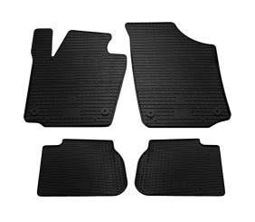 Гумові килимки (4 шт, Stingray Premium) для Skoda Rapid 2012-2019 рр