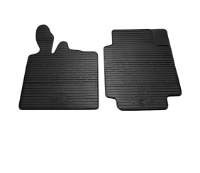 Гумові килимки (2 шт, Stingray Premium) для Smart 1998-2007 рр