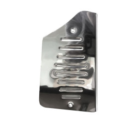 Накладка під ногу (нерж) для Nissan Qashqai 2007-2010 рр