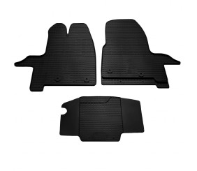 Гумові килимки (3 шт, Stingray Premium) для Ford Custom 2013-2022 рр