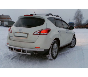 Задня дуга AK (нерж) для Nissan Murano 2008-2014 рр