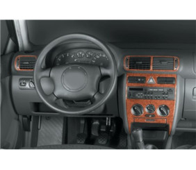 Накладки на панель (1996-2000) Темне дерево для Ауди A3 рр