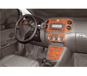 Накладки на панель Дерево для Volkswagen Golf Plus 2004-2014 рр