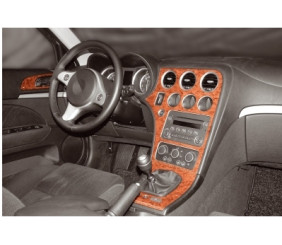 Накладки на панель (Meric) Карбон для Alfa Romeo 159 2005-2011 рр