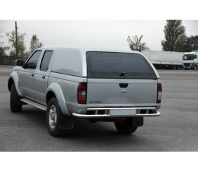 Задній захист AK004 (нерж) для Nissan NP300 1999-2015 рр