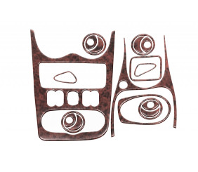 Накладки на панель (варіант 1) Дерево для Dacia Logan MCV 2004-2014 рр