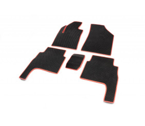 Килимки EVA (чорні) 2006-2010 для Hyundai Santa Fe 2 рр