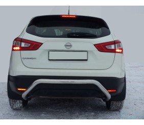 Задня дуга AK007-1 (нерж) для Nissan Qashqai 2014-2021 рр
