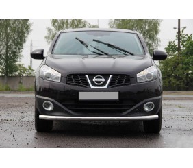 Передній вус ST008 (нерж) 42 мм для Nissan Qashqai 2010-2014 рр