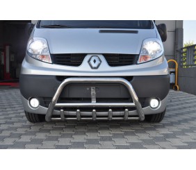 Кенгурятник WT003 (нерж.) для Nissan Primastar 2002-2014 рр