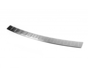 Накладка на задній бампер OmsaLine (HB, нерж) для Volkswagen Golf 7/E-Golf 2012-2020 рр