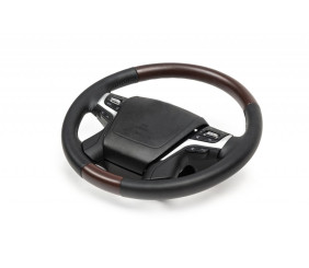 Кермо в зборі (темне дерево) для Toyota Land Cruiser 200 2007-2021 рр