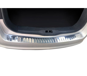 Накладка на задній бампер OmsaLine глянець (SW, нерж) для Opel Astra H 2004-2013 рр