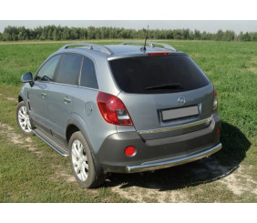 Задня дуга AK002 (нерж.) для Opel Antara 2006-2017 рр